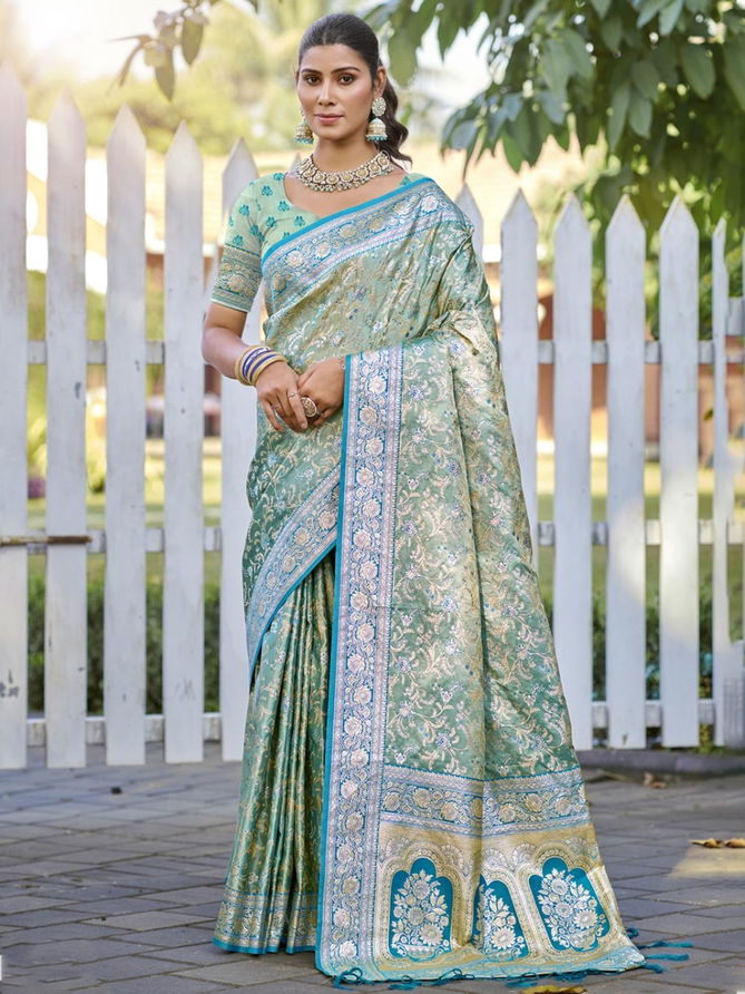 Saraswati Vol 1 By Bunawat Silk Wedding Wear Saree Orders In India